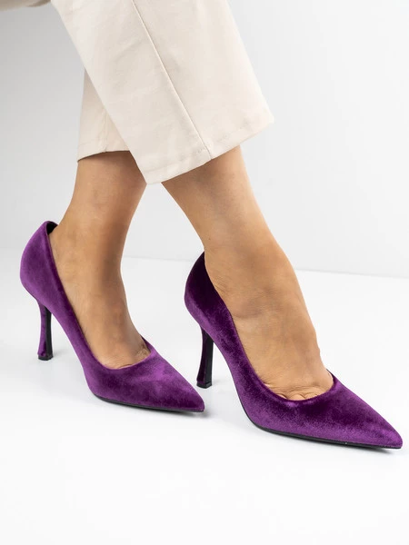 Czółenka Kim w kolorze Purple