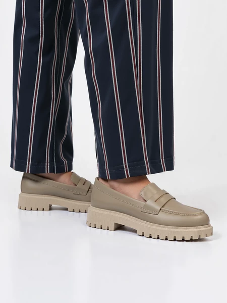 Damskie Mokasyny LAURA KHAKI