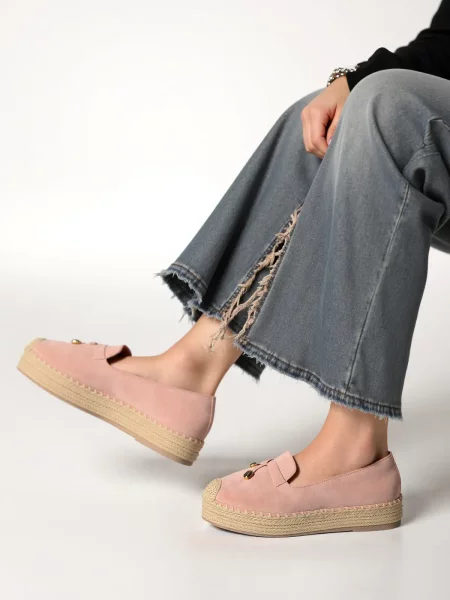 Damskie Espadryle LIVORA PINK