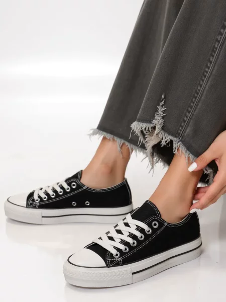 Damskie Trampki KALVAR BLACK