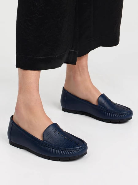 Mokasyny Kaja NAVY