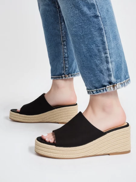 Klapki Plażowe Rafa Black