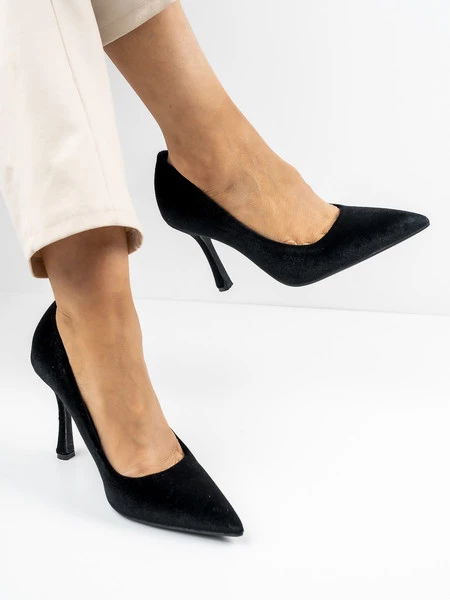 Czółenka Kim w kolorze Black