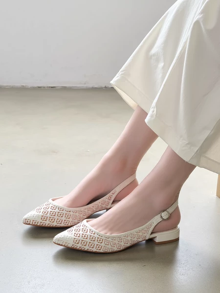 Czółenka LUMINA Beżowy