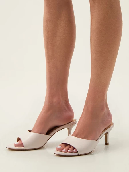 Damskie Klapki KARA BEIGE