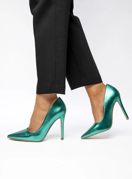 Damskie Szpilki LUMINA GREEN – Eleganckie i Stylowe Buty na Obcasie