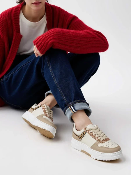 Damskie Sneakersy ASTRYA KHAKI