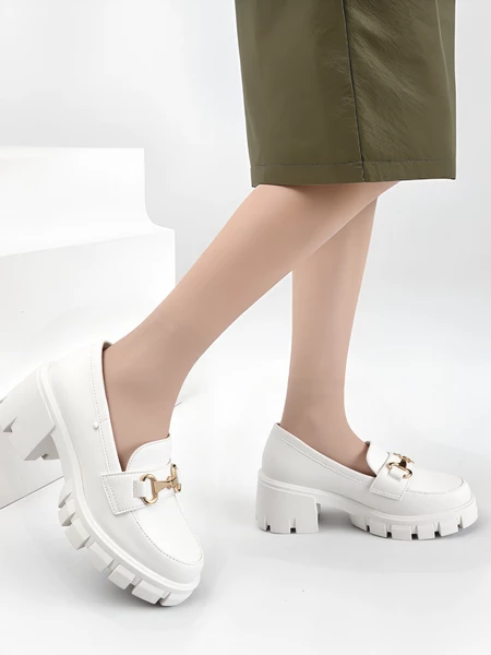 Damskie Mokasyny VIUROL WHITE 