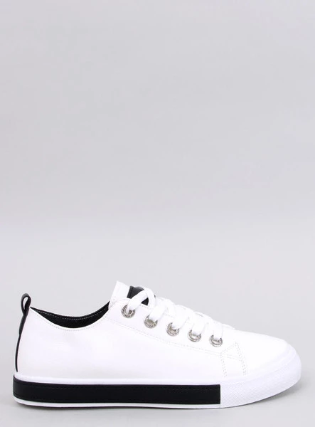 Trampki damskie ROUNDS WHITE/BLACK