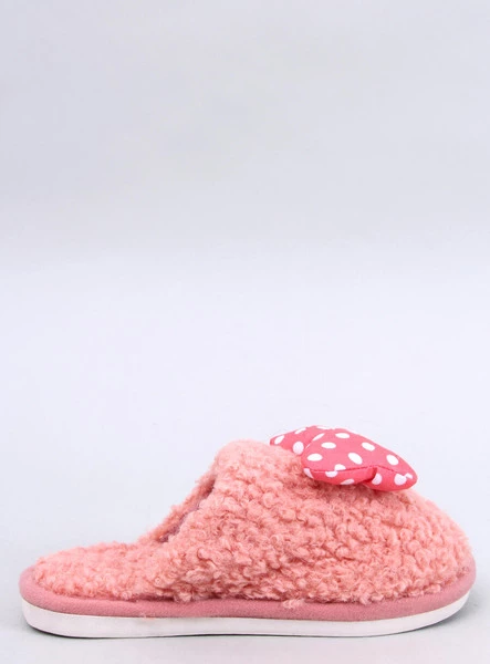 Kapcie dziecięce z kokardką CHILD ŁOSOSIOWE