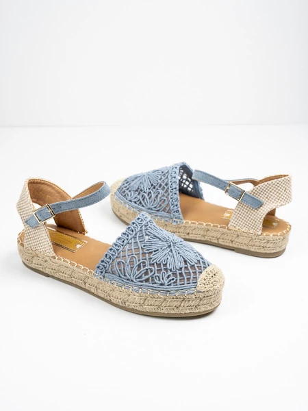 Espadryle Gama w kolorze Jeans