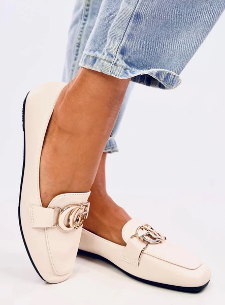 Mokasyny damskie ELISA BEIGE