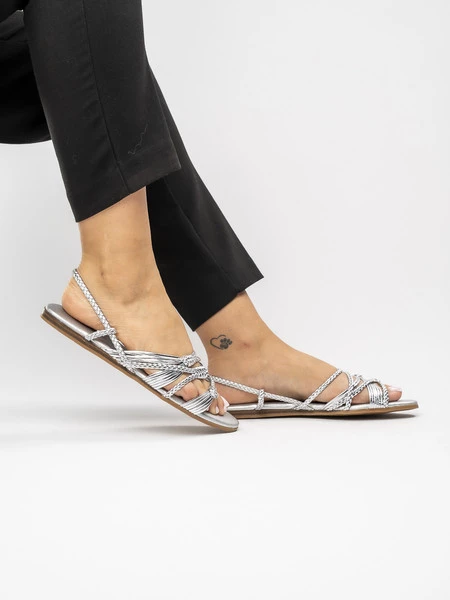 Sandały Livia Silver