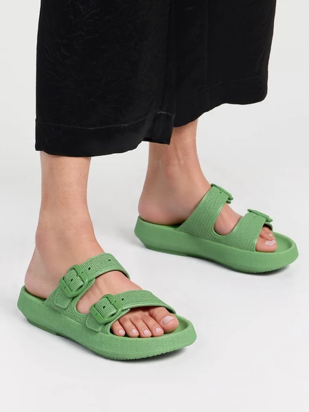Klapki Regulowane Verdo Zielone