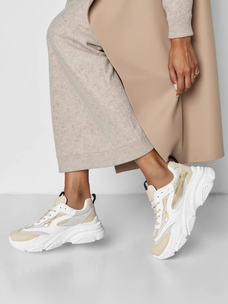 Damskie Sneakersy SOLARA GOLD
