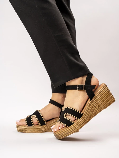 Sandały Elegant Walk BLACK