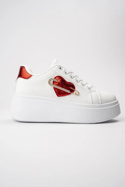 Damskie Sneakersy MIA RED – Wyrazisty Kolor i Miejski Styl