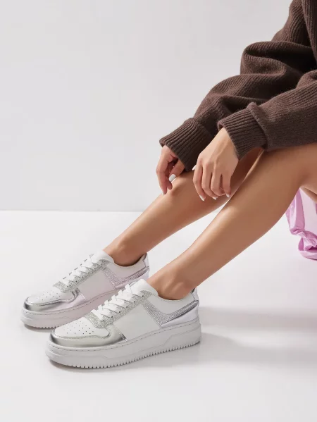 Damskie Sneakersy ASTRYA SILVER