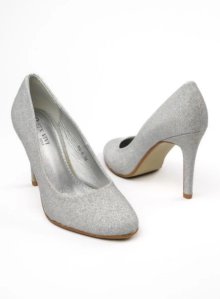 Damskie Szpilki ASTRINA SILVER 