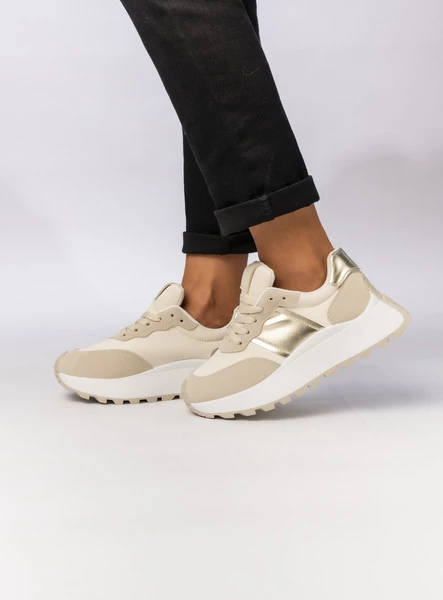 DAMSKIE SNEAKERS LIVIA BEIGE
