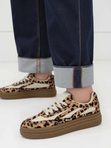 Damskie Sneakersy MILA LEOPARD