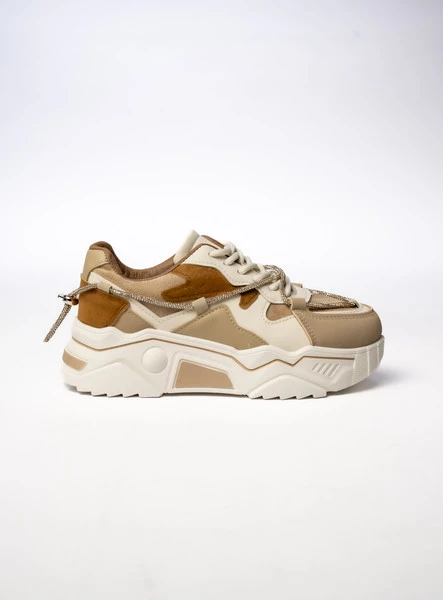 Damskie Sneakersy VEYRA KHAKI