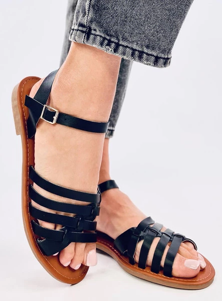 Sandałki damskie SPOKEY BLACK