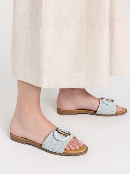 Klapki Błękitne Inspiracje Niebieski