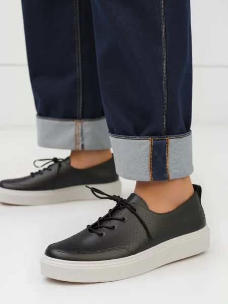 Damskie Slip-On VARENO BLACK