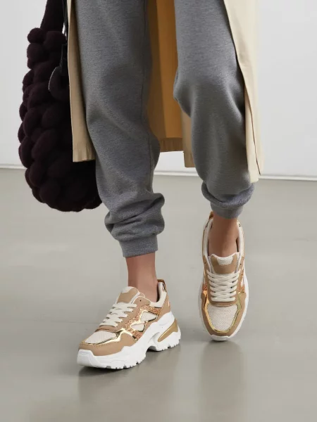 Sneakersy GLAM KHAKI