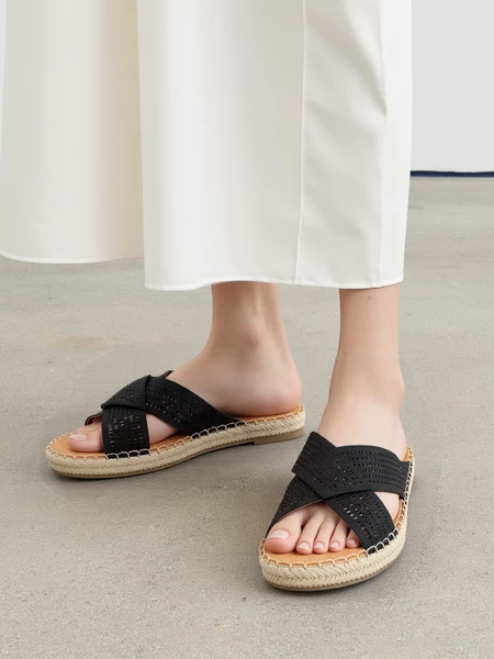 Damskie Klapki MIRA BLACK