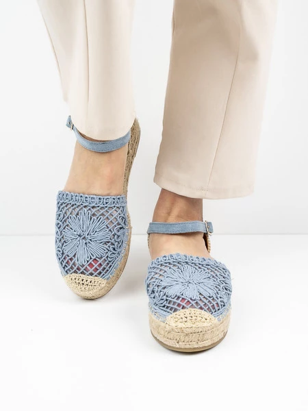 Espadryle Gama w kolorze Jeans