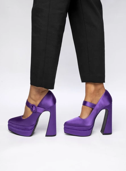 Damskie Szpilki LAVENDER GLAM PURPLE