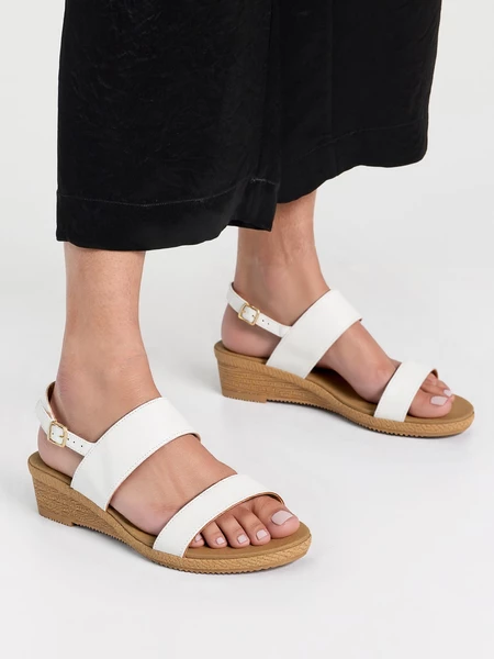 Damskie Sandały RAVEN WHITE