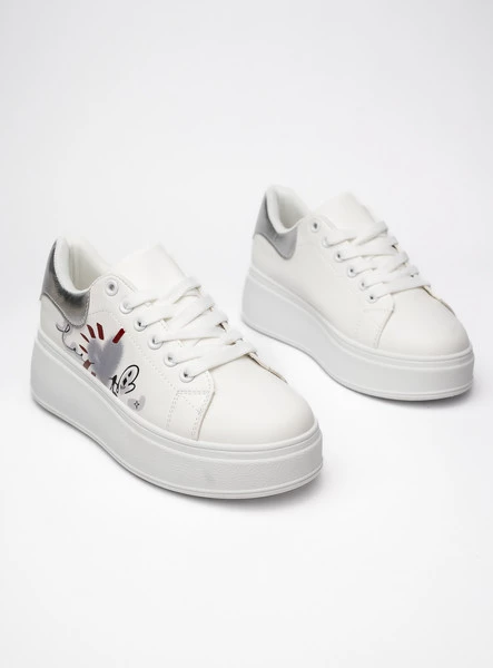 Damskie Sneakersy LUMIX - SILVER