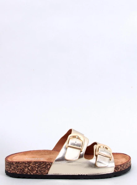 Klapki korkowe scholki BYRD GOLD