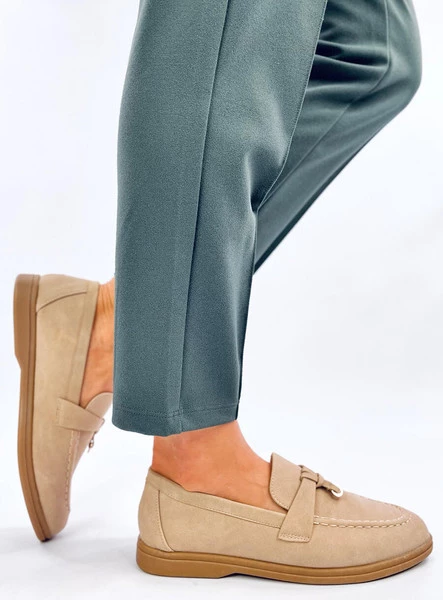 Mokasyny damskie ANTONISA KHAKI