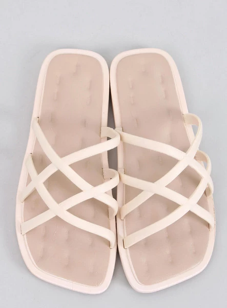 Klapki gumowe GOMIS BEIGE