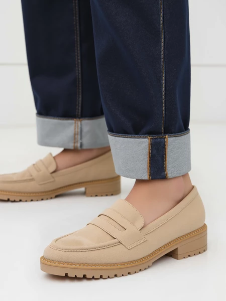 Damskie Mokasyny LORIEN KHAKI