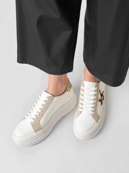 Damskie Sneakersy NOVAX – Beige 