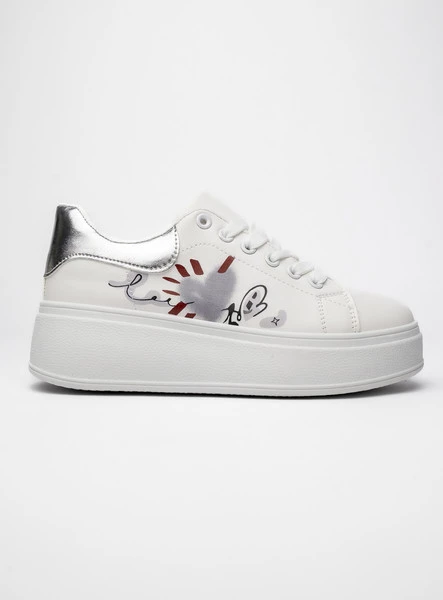 Damskie Sneakersy LUMIX - SILVER