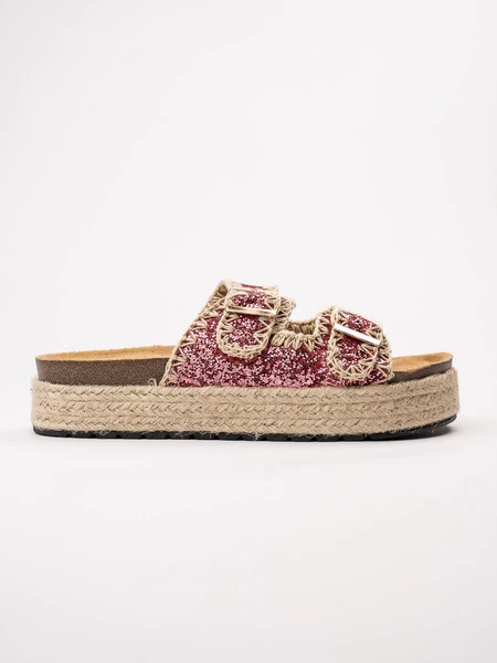 Trampki damskie eleganckie w kolorze Pink