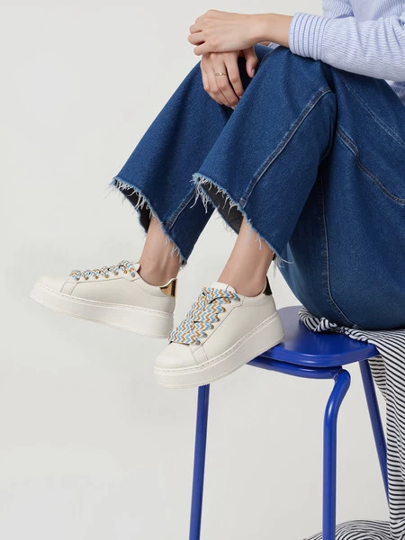 Damskie Sneakersy ZARAX – Beige