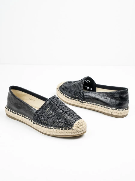 Espadryle Espana w kolorze Black