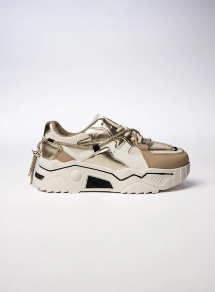 Damskie Sneakersy VEYRA BEIGE