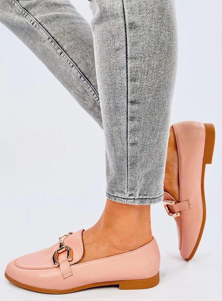 Mokasyny damskie TULIP NUDE COLOR