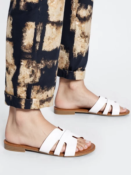 Klapki Aurelia WHITE