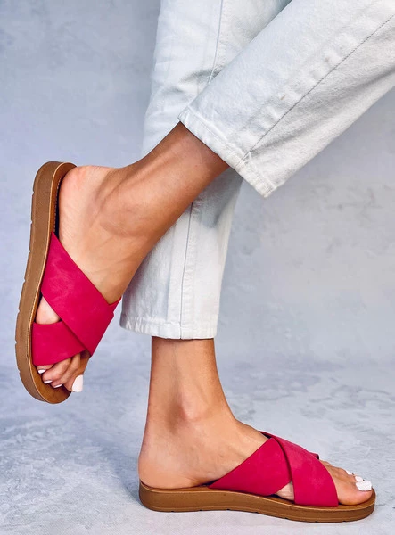 Klapki damskie RYAN FUSHIA