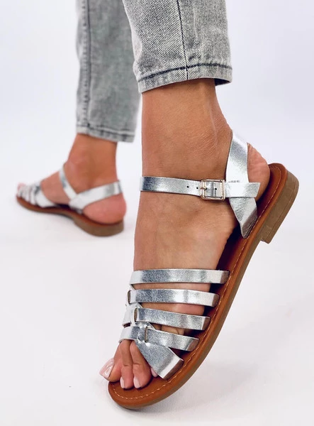 Sandałki damskie SPOKEY SILVER