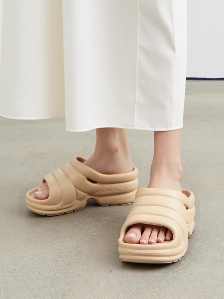 Damskie Klapki SERENA DK.BEIGE